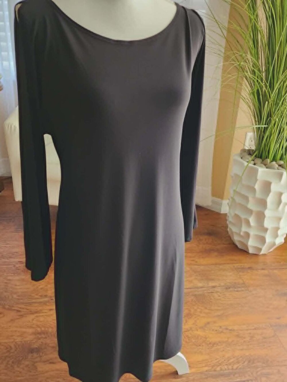 Analee + Hope Black Long Sleeve Dress